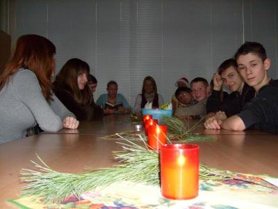 Weihnachten an der „Bettina von Arnim“ Oberschule Lehnin (Bild vergrößern)