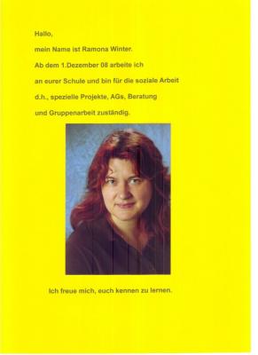 Foto zur Meldung: Seit 1. Dezember 2008 arbeitet Frau Winter bei uns.