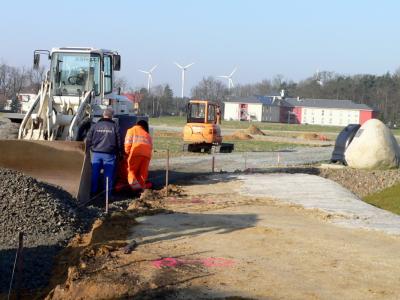 Ab durch die Mitte: In Annahütte entsteht neue Wegeverbindung 