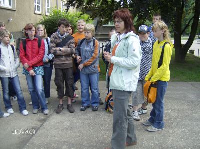 Fahrradralley unserer 6. Klassen (Bild vergr&ouml;&szlig;ern)