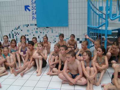 Foto zur Meldung: Schwimmlehrgang der 3. Klassen