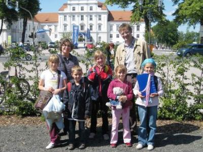 Tag der Begegnung in Oranienburg mit Lehniner Kindern (Bild vergrößern)