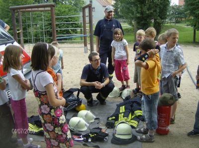 Verkehrserziehungstag an der Grundschule der Stadt Mühlberg/Elbe (Bild vergr&ouml;&szlig;ern)