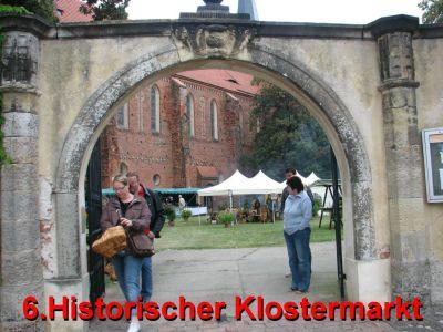 Rückblick: 6. Historischer Klostermarkt in Mühlberg  (Bild vergr&ouml;&szlig;ern)