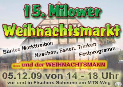 Alle Jahre wieder - Bildergalerie vom 15. Milower Weihnachtsmarkt