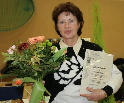 Auszeichnung  von Frau Helga Schmidtke  (Bild vergrößern)