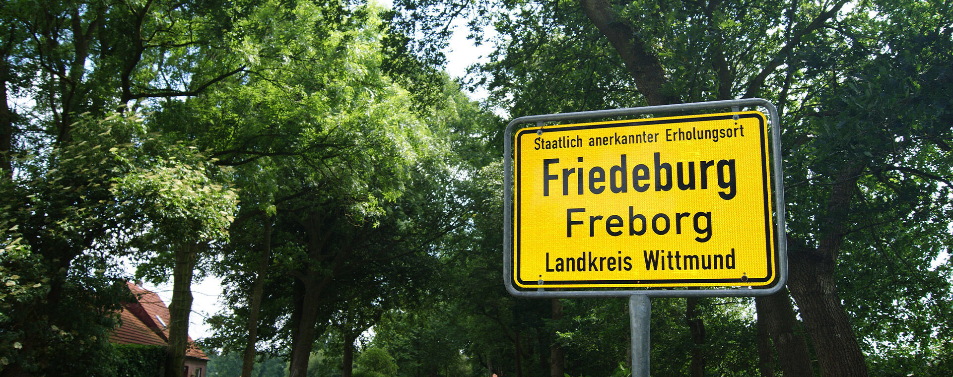Ortsschild Friedeburg