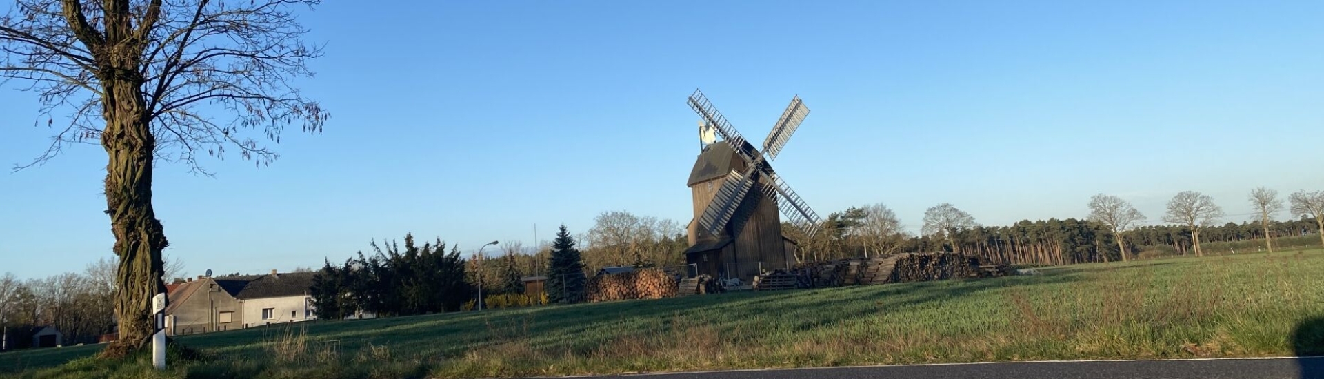 Paltrockwindmühle Schönewalde, Fotorechte Stadt Schönewalde 04.04.2023
