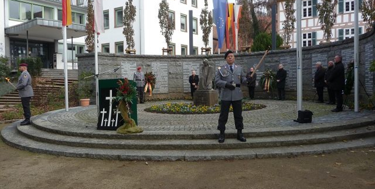 Teilnahme Volkstrauertag