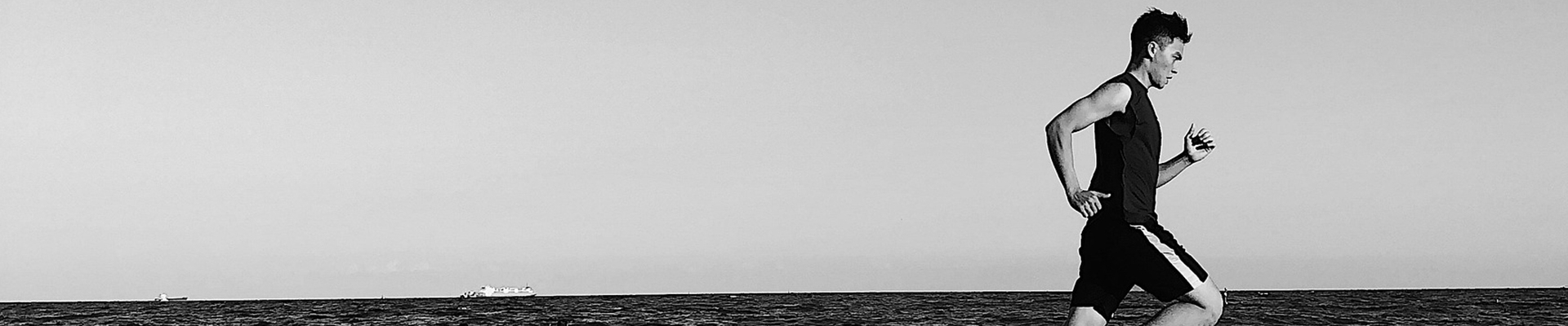 Rennen am Meer