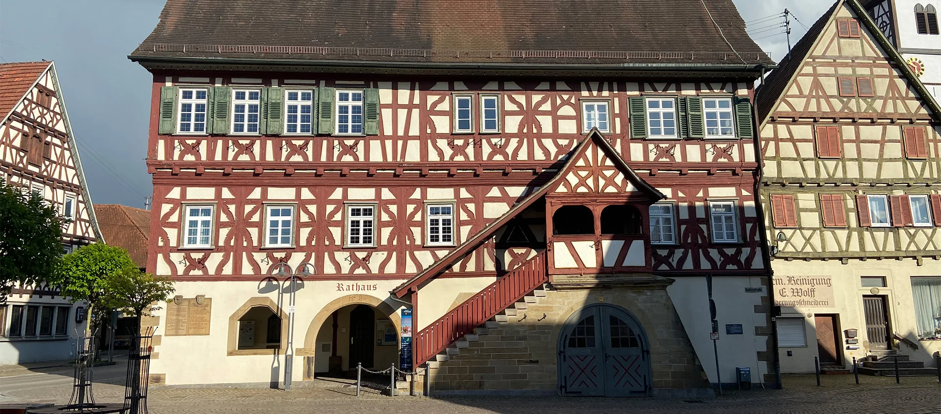 Haus von vorne