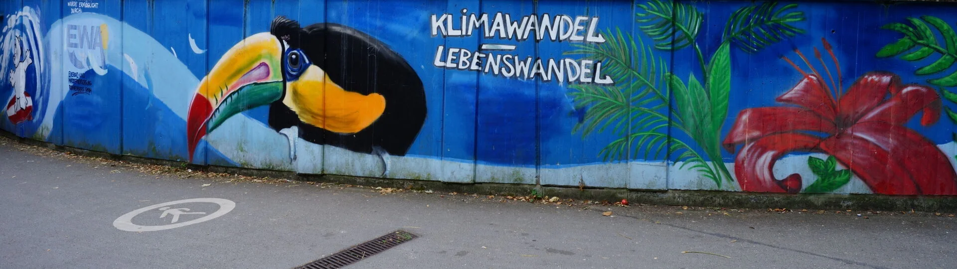 RAD-WANDERGRUPPE: Graffiti Klimawandel - Lebenswandel / 2025 | zur Startseite