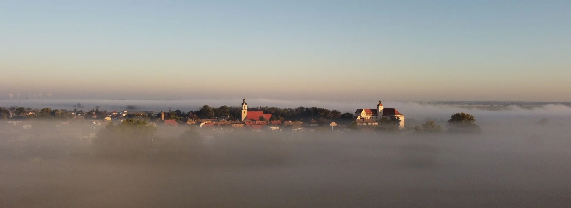 Panorama Pretzsch/Elbe