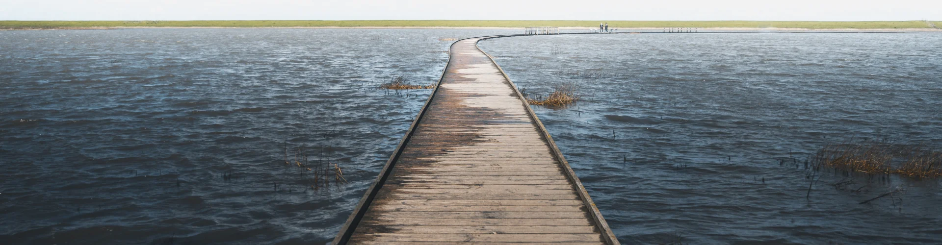 Weg im Wasser
