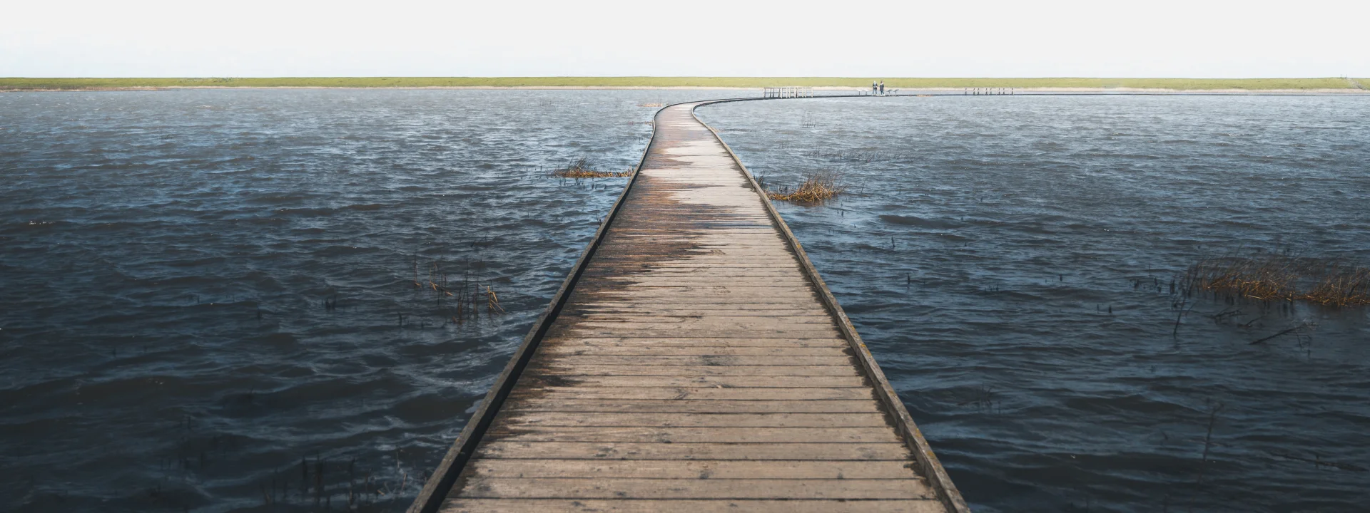 Weg im Wasser
