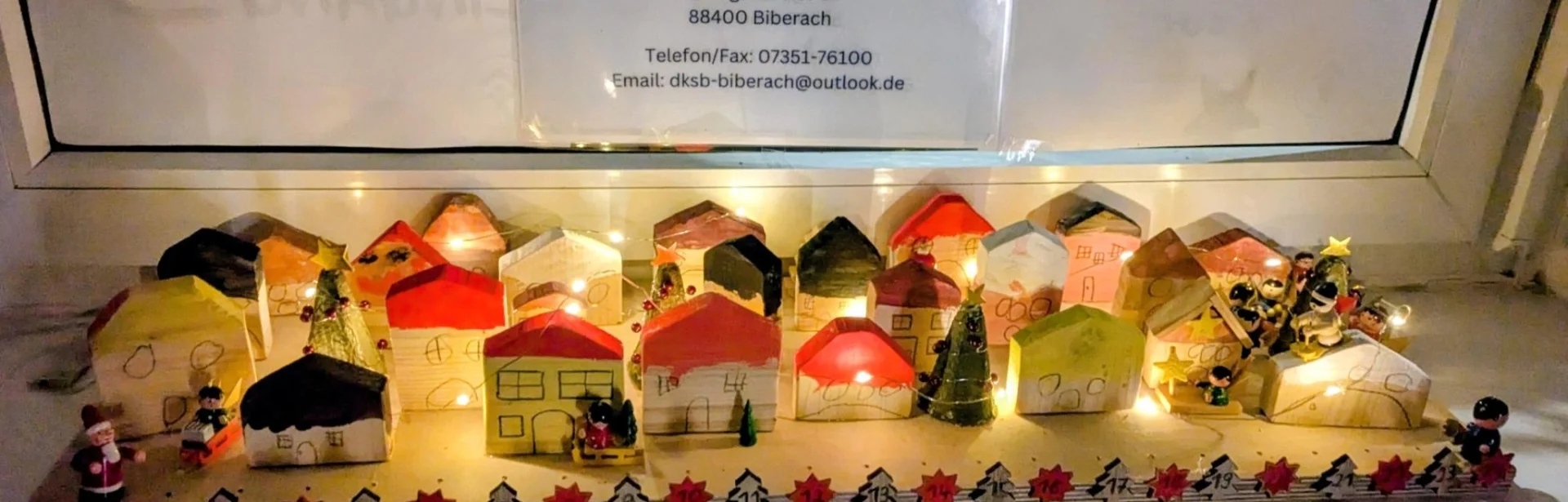 Adventskalenderdorf