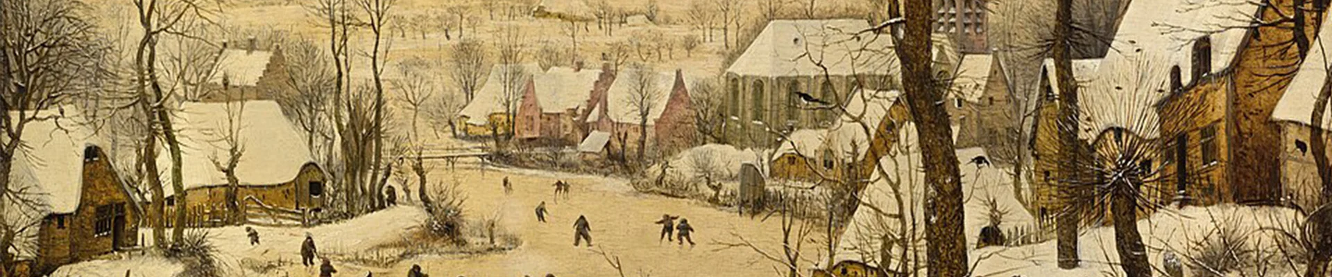 Winterlandschaft von Pieter Breughel d. Ä.