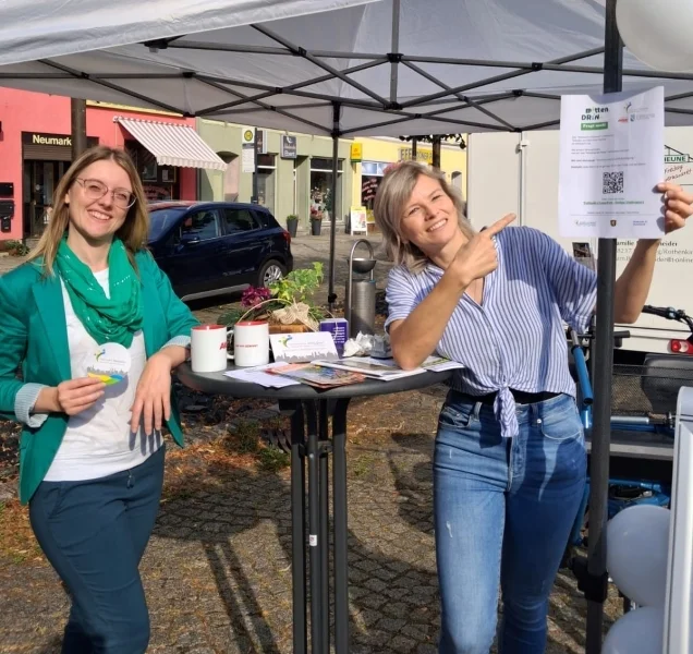 mittenDRIN auf dem Neumarkt in Auerbach/Vogtl.