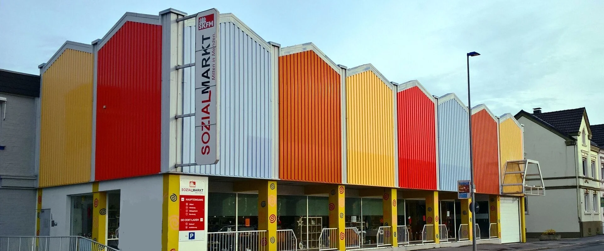 Foto: Gebäude vom Sozialmarkt