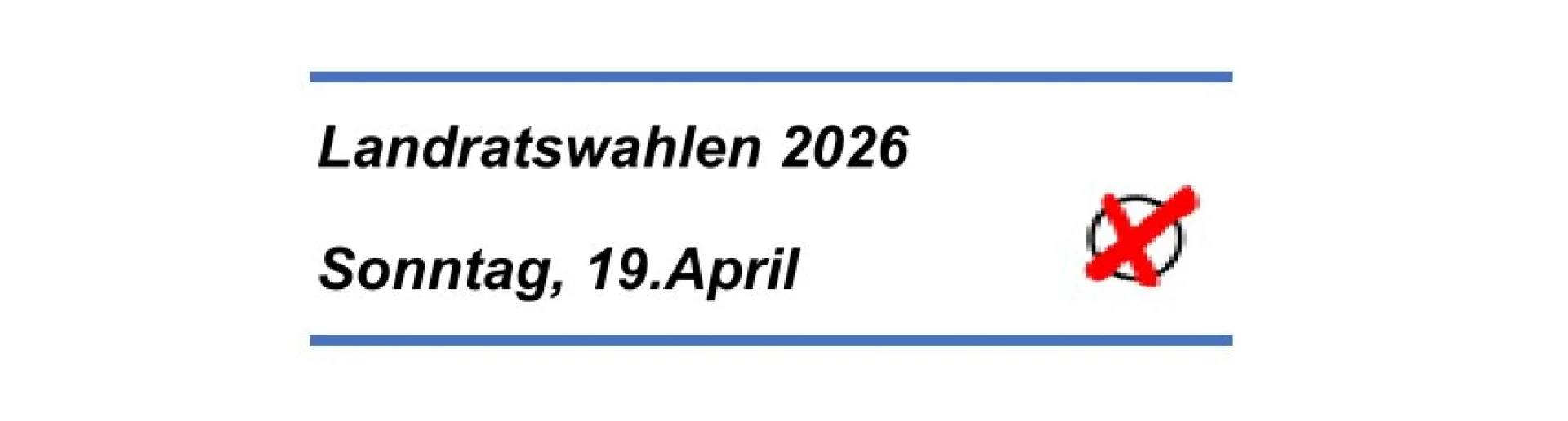 Landratswahlen 2026