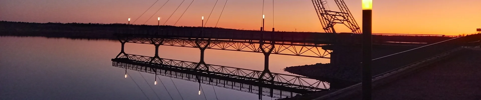 Seebrücke bei Sonnenuntergang | zur Startseite