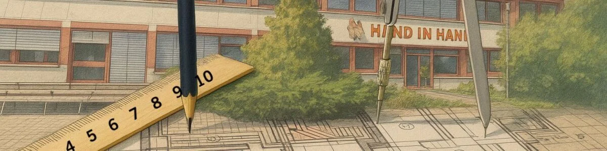 Auf dem Weg zur neuen Schule... | zur Startseite