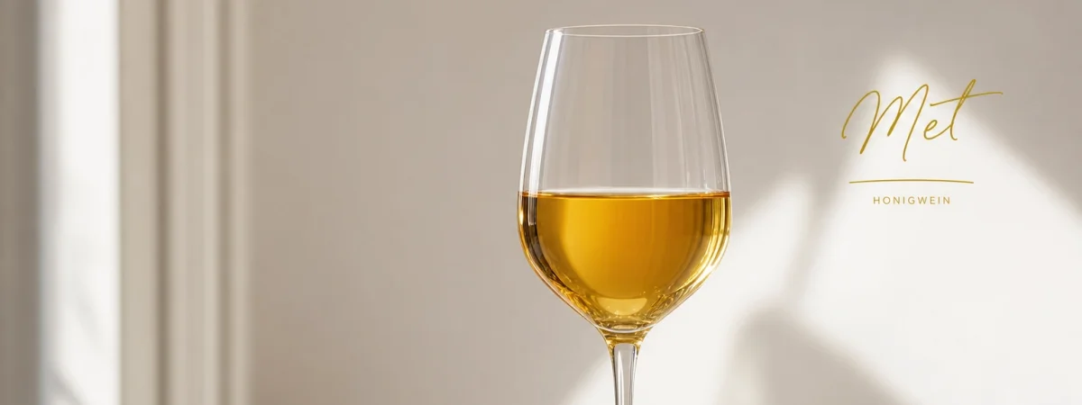 Glas Honigwein