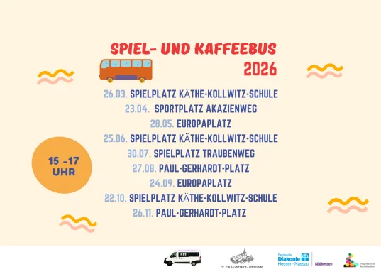 Spiel und Kaffeebus 2026