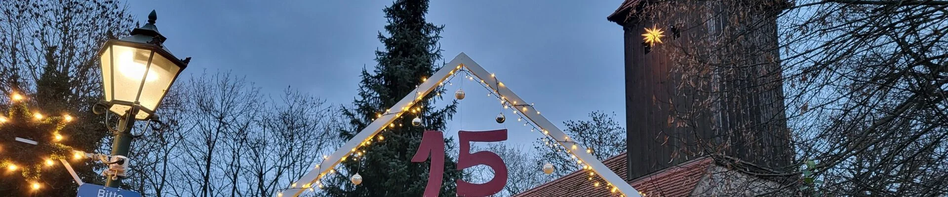 15. Türchen in der Kirche Klein Kienitz