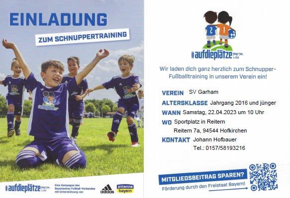 Schnuppertraining 2023