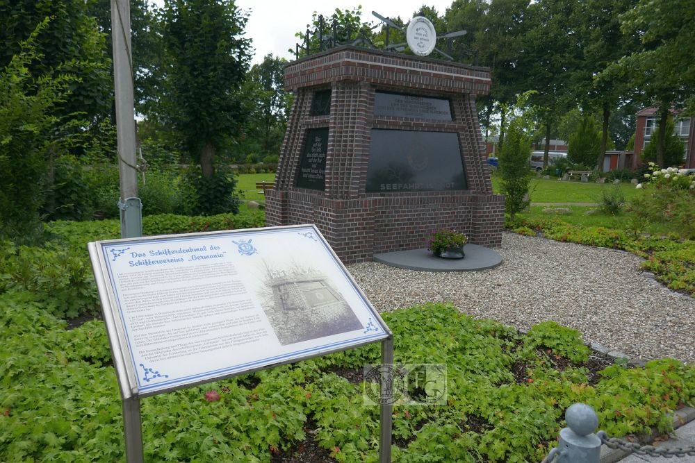 Heutige Ansicht des Schifferdenkmals Rhauderfehn (Foto: Groeneveld)