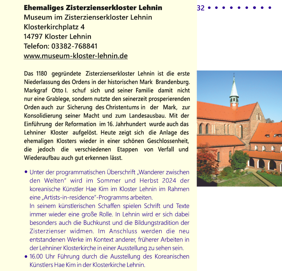 Klosteranlage Lehnin