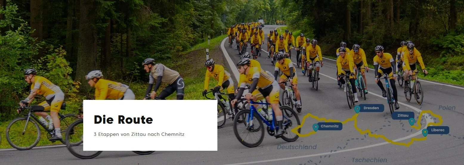 European Peace Ride Strecke