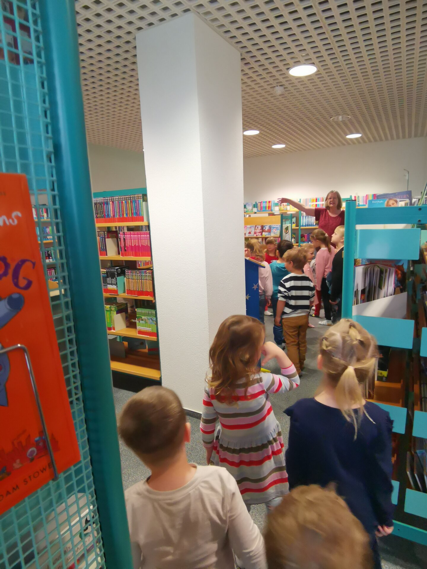 In der Bibliothek
