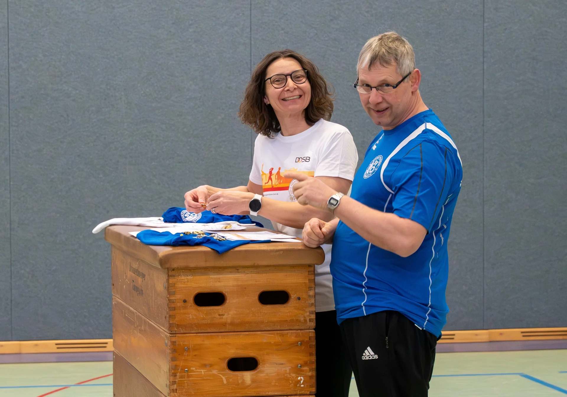 Die Sportabzeichenprüfer