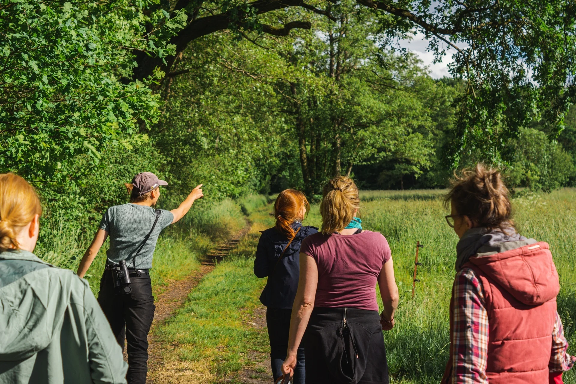 Exkursion im Naturpark © Marie Konrad
