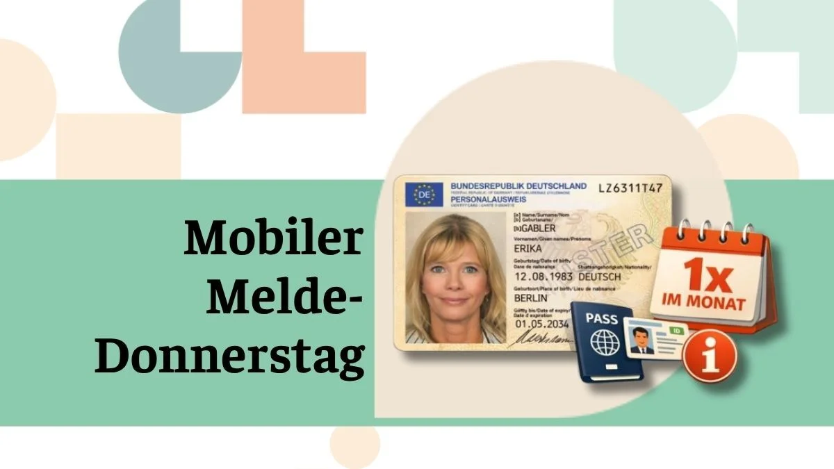 mobiler Melde Donnerstag