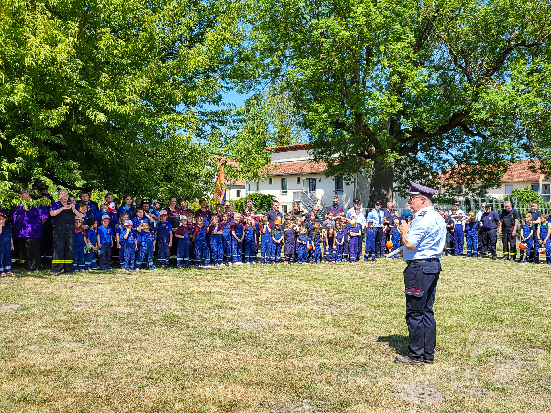 Appell zur Siegerehrung. Foto: Stadt Pritzwalk