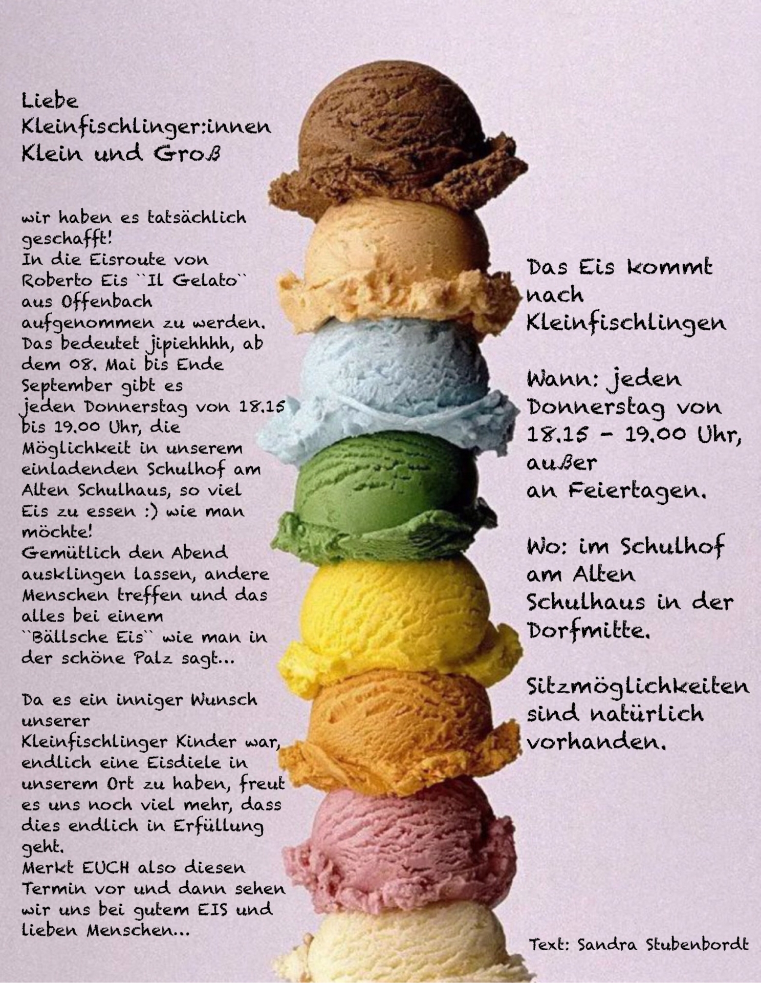 Info an Bürger