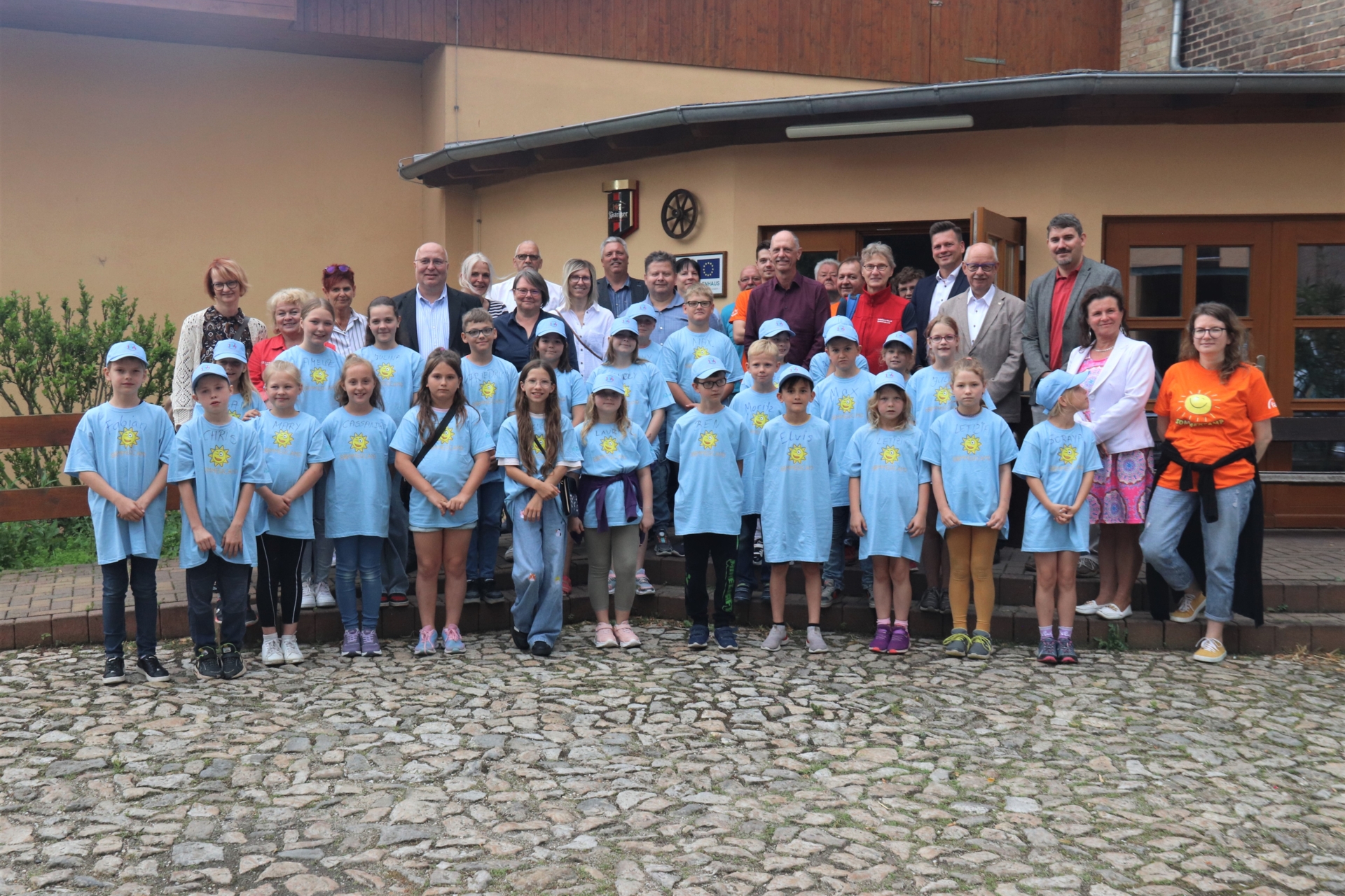 fast 30 Kinder nehmen dieses Jahr wieder am Sommercamp teil