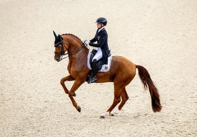 Katharina Hemmer auf Pferd