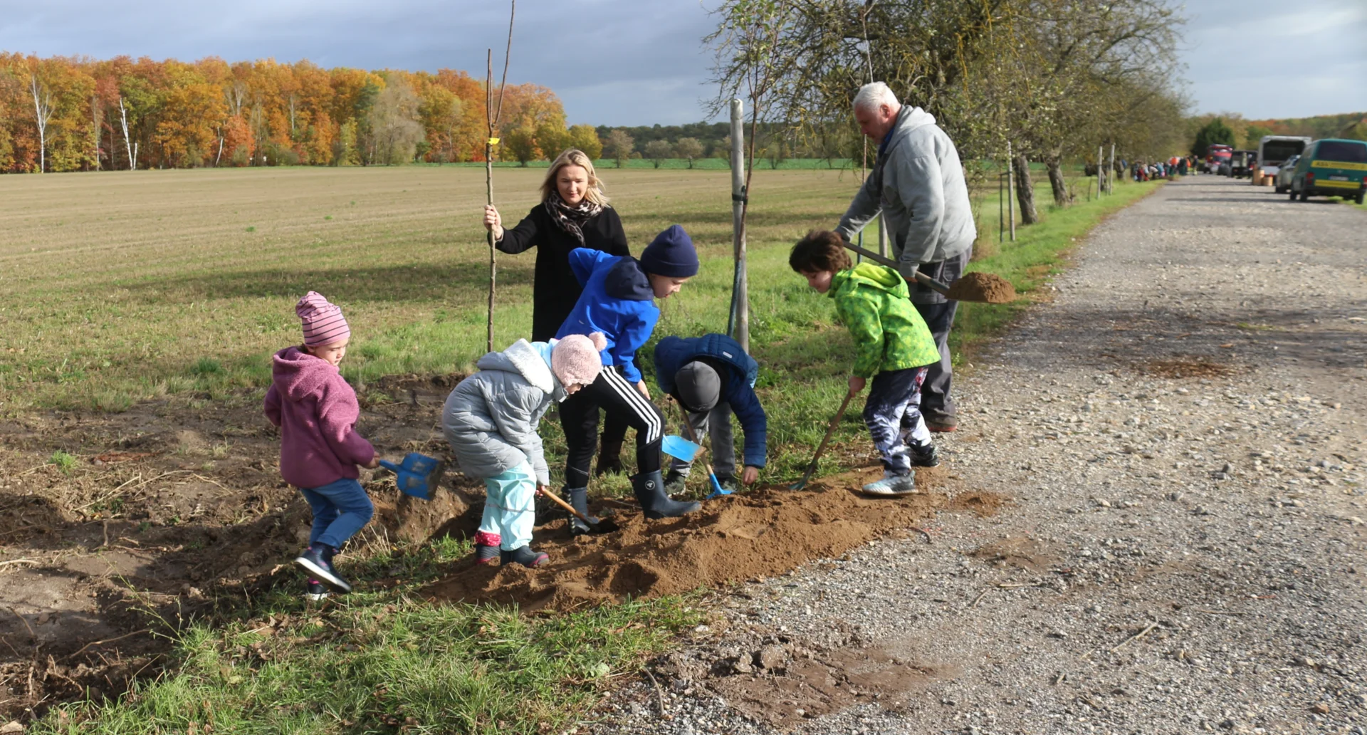 Baumpflanzaktion GS Wintersdorf