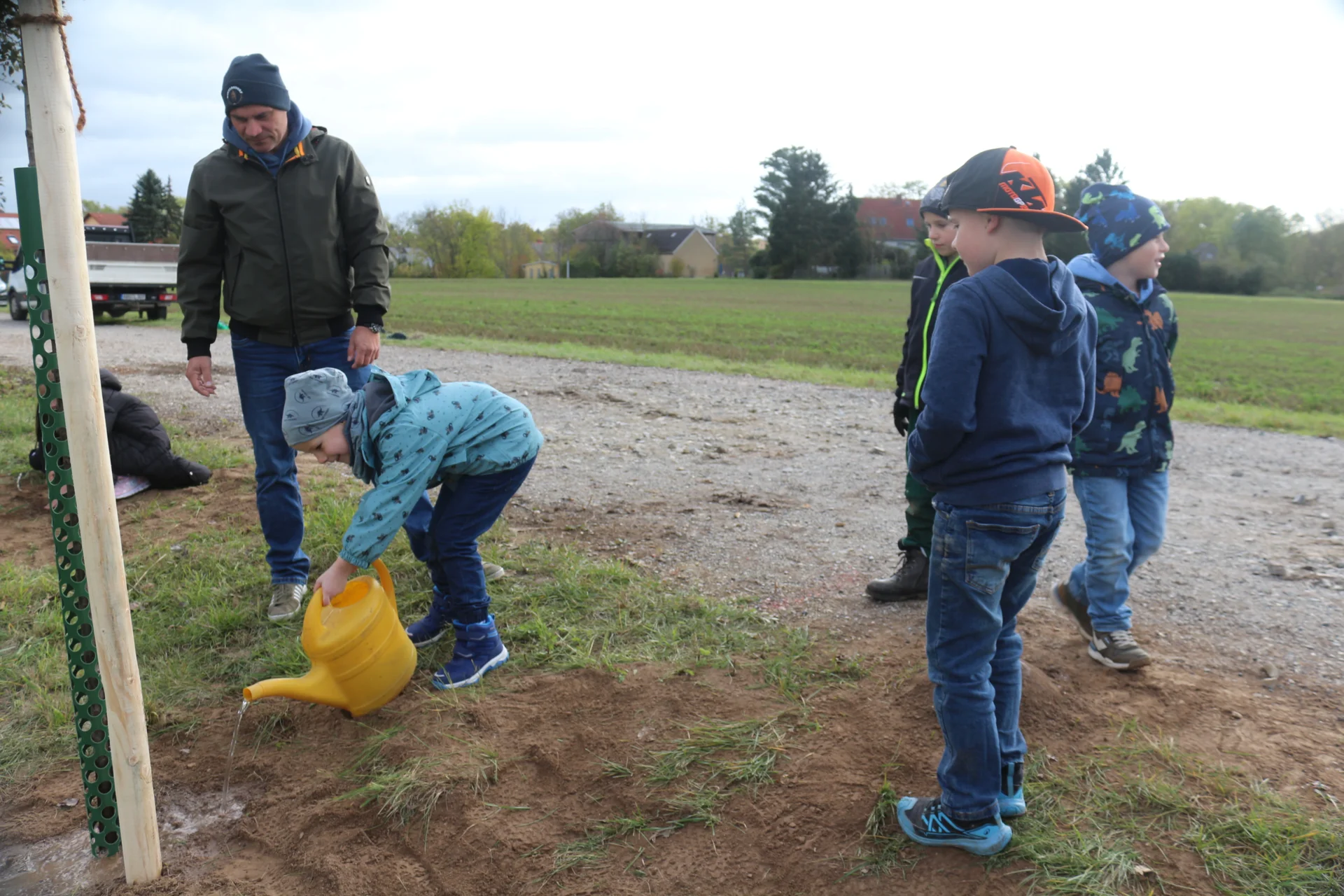 Baumpflanzaktion GS Wintersdorf