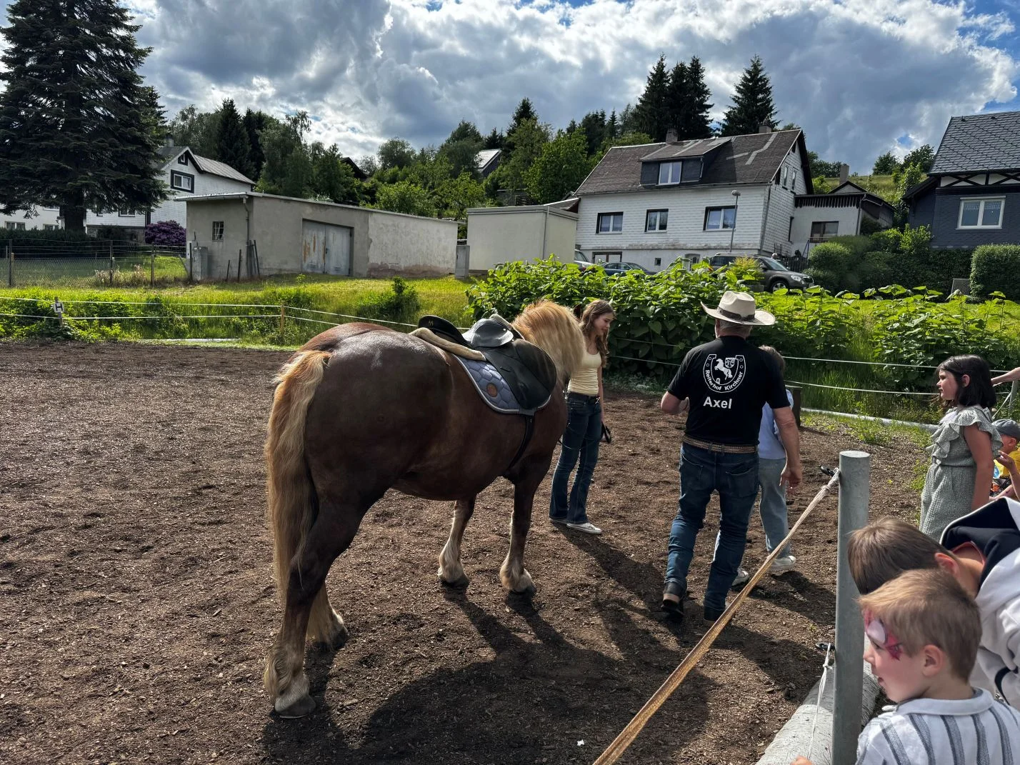 Ponyreiten war sehr gefragt