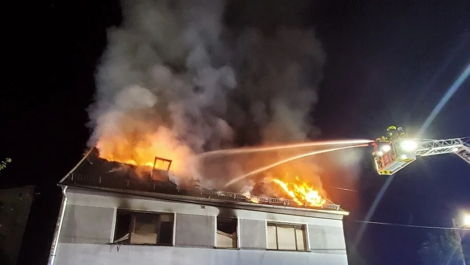 Brand Dachstuhl Reinsdorf Kohlenbahn 150626