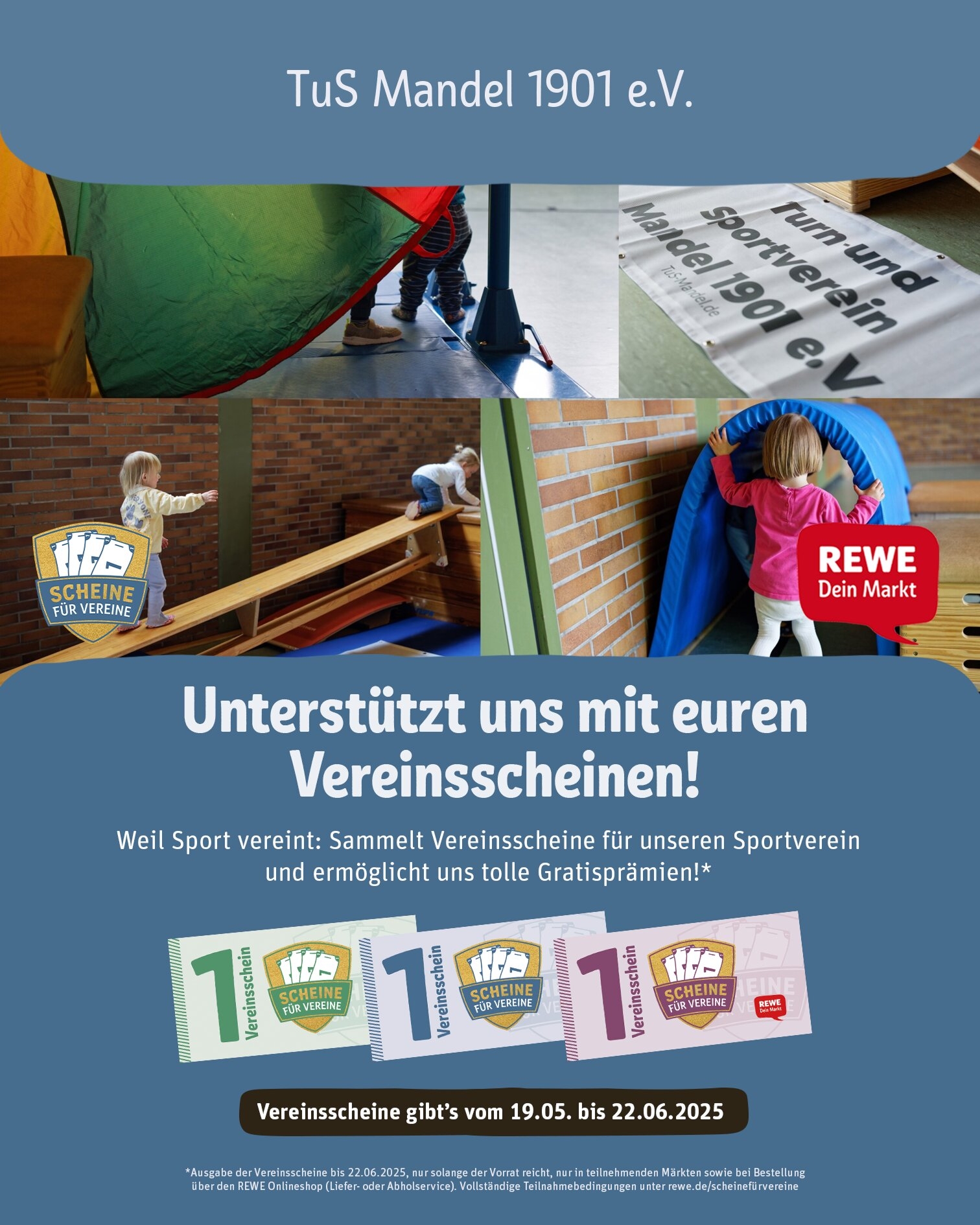 Scheine für Vereine - gemischte Bilder