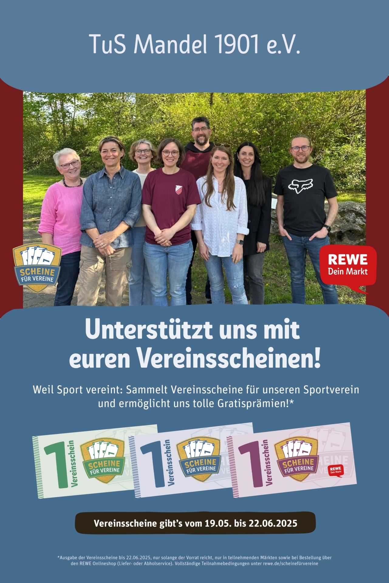 Scheine für Vereine - Vorstand