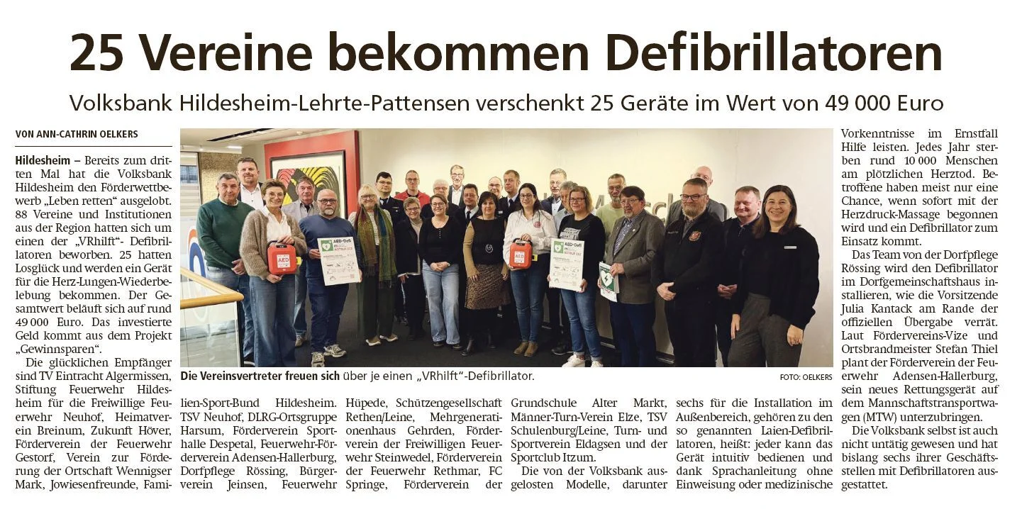 Übergabe Defi