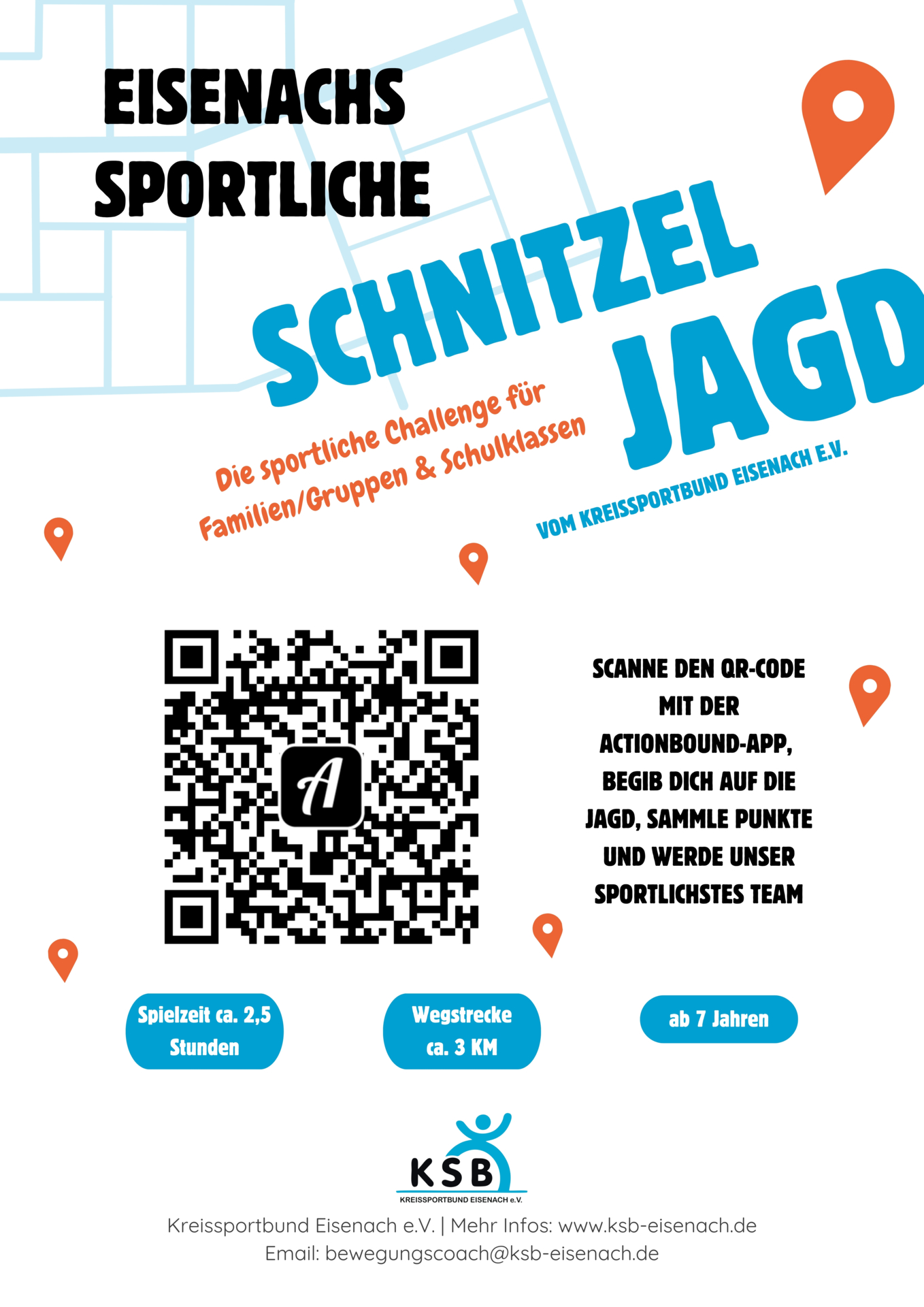 Flyer KSB-Schnitzeljagd