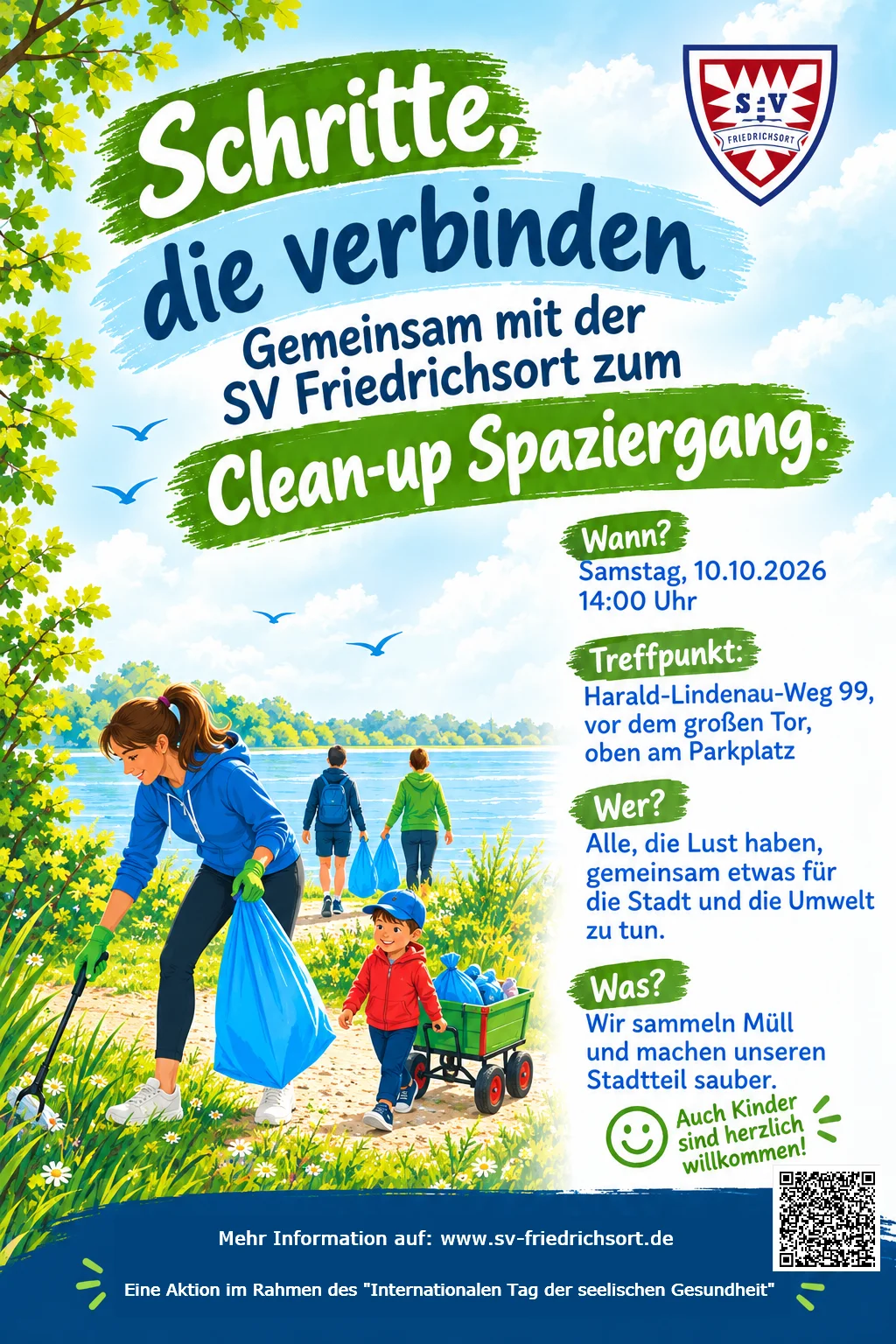 Flyer Clean-up Spaziergang